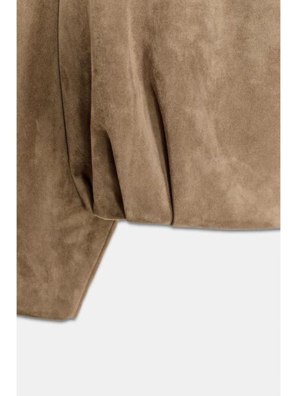 ZARA FAUX SUEDE WRAP JACKET - Picture 10 of 10